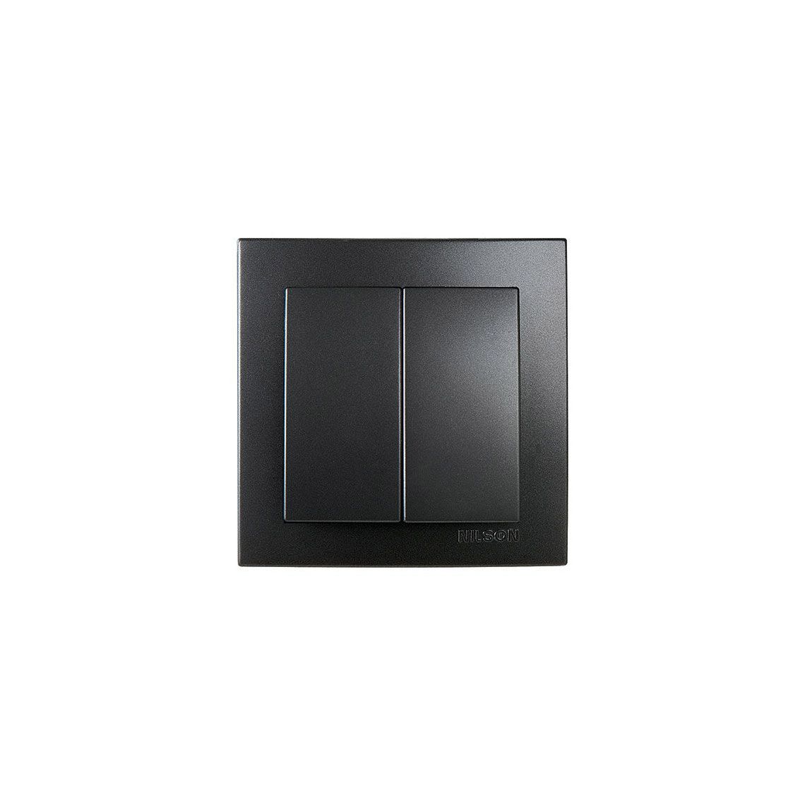 ჩამრთველი ორიანი touran black - 24221003 — როზეტები და ჩამრთველები